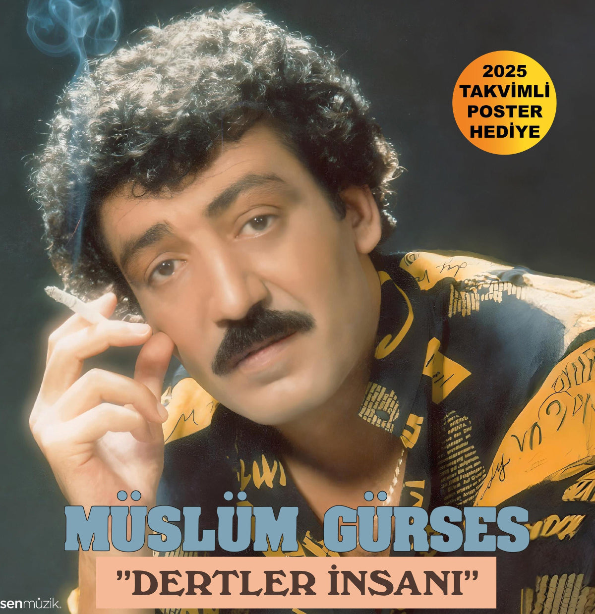 Müslüm Gürses Plak | Dertler İnsanı ( Arabesk | müzik | Plak | Schallplatte | LP