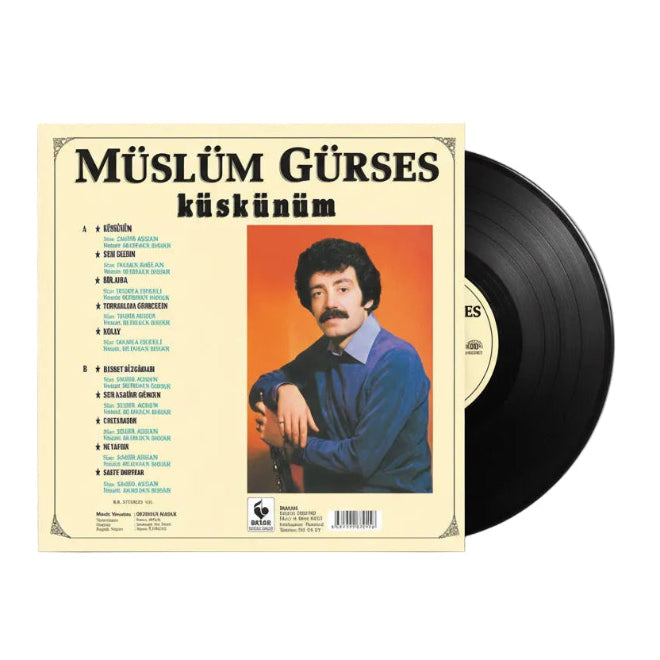 Müslüm Gürses Plak | Küskünüm plak ( Arabesk Plak) Plak| Schallplatte | LP