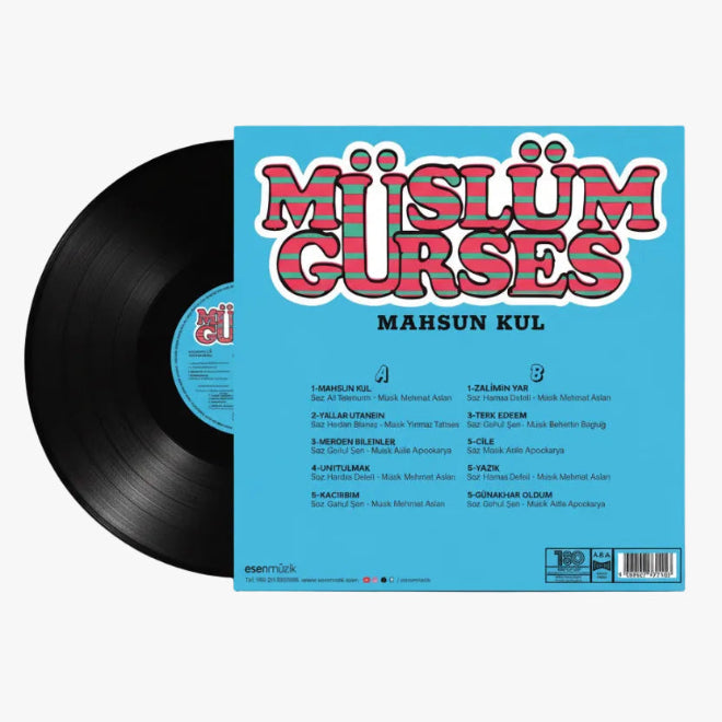 Müslüm Gürses - Mahsun Kul Plak (Müslüm Gürses Plak) Müslüm Gürses Mahsun Kul Plak | Mahsun Kul Schallplatten | LP