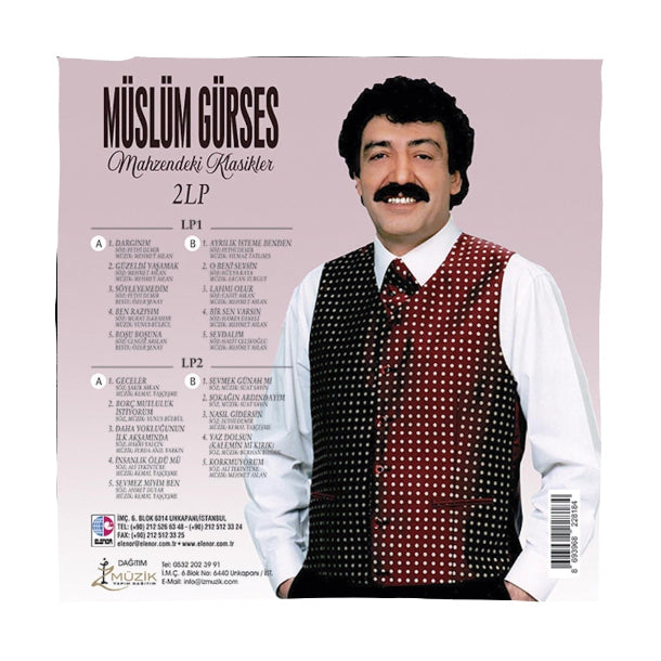 Müslüm Gürses - Mahzendeki Klasikler Vol.1(2 Plak)Müslüm Gürses Mahzendeki Klasikler Plak | Schallplatte