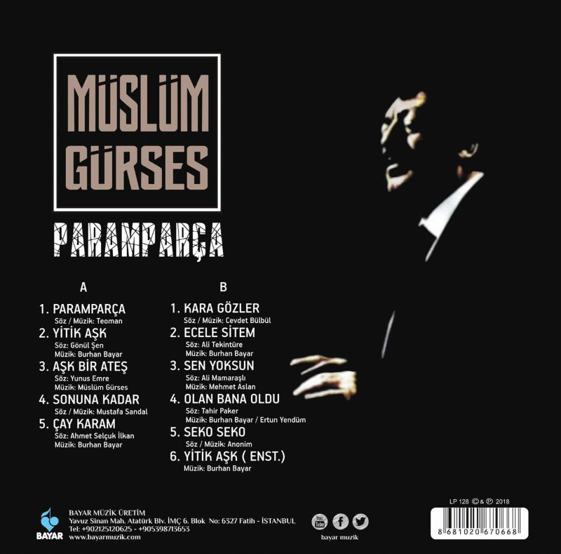 Almanya'da Türkçe Plak | ab 59 € Ücretsiz Kargo | Plak Siparişi | Müslüm Gürses Plak |Schallplatte | LP