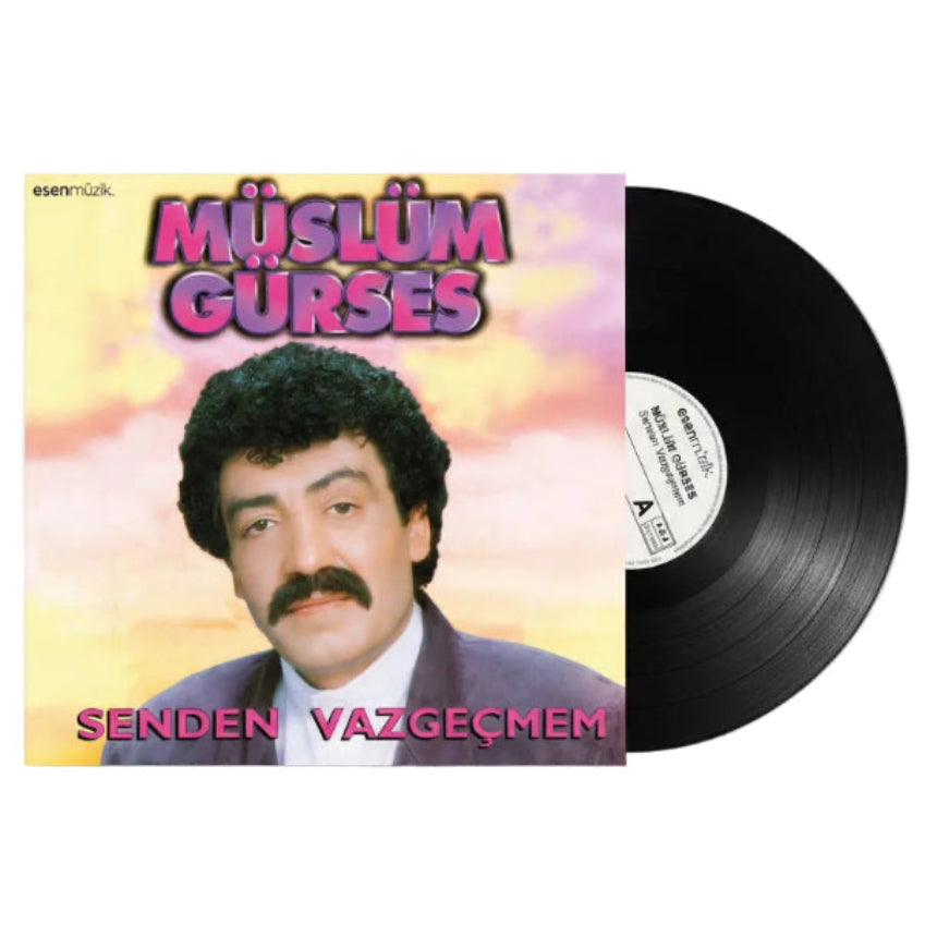 Müslüm Gürses Senden Vazgeçmem Plak (Müslüm Gürses hangimiz sevmedik  Plak)Schallplatte