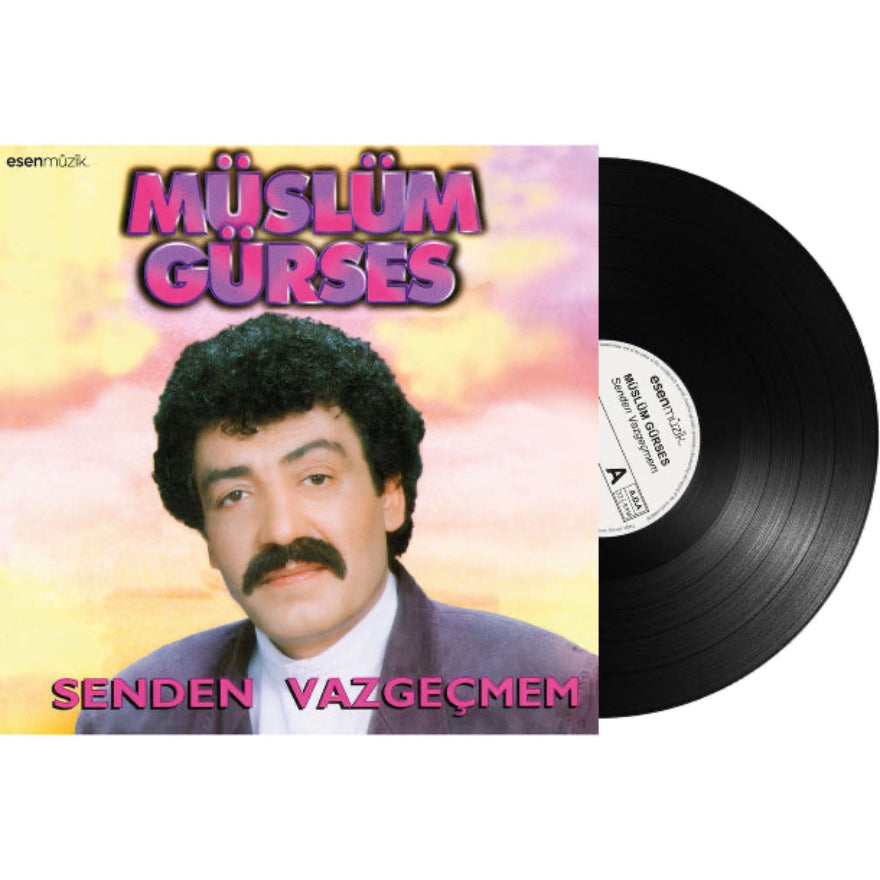 Müslüm Gürses Senden Vazgeçmem Plak (Müslüm Gürses hangimiz sevmedik  Plak)Schallplatte