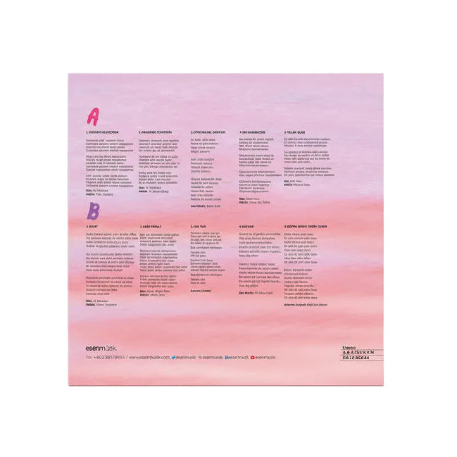 Müslüm Gürses Senden Vazgeçmem Plak (Müslüm Gürses hangimiz sevmedik  Plak)Schallplatte