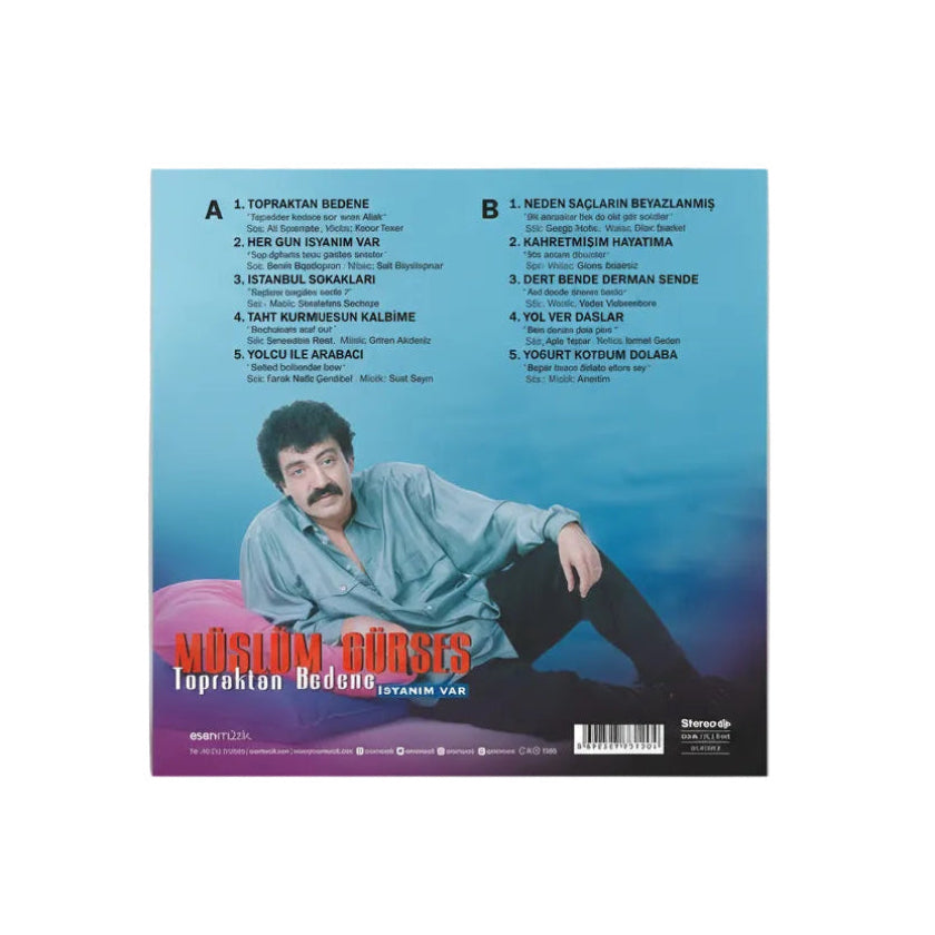 Müslüm Gürses Topraktan Bedene Plak (Müslüm Gürses Plak) Topraktan Bedene Plak | Schallplatte