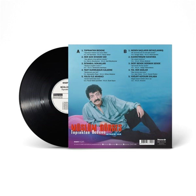 Müslüm Gürses Topraktan Bedene Plak (Müslüm Gürses Plak) Topraktan Bedene Plak | Schallplatte