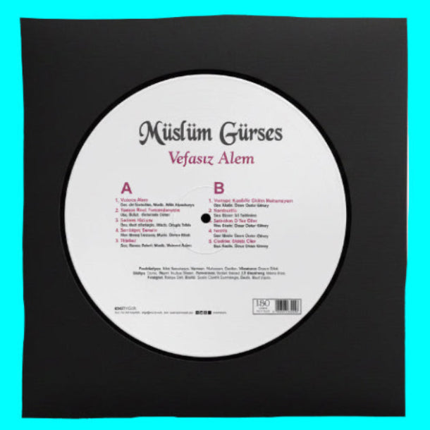 Müslüm Gürses - Vefasız Alem (Plak)Müslüm Gürses Albüm Plak | Vefasız Alem Plak | LP