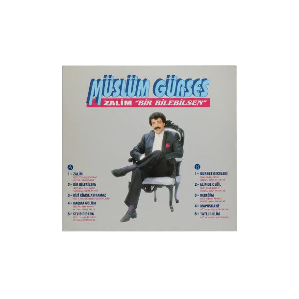 Müslüm Gürses Plak | Zalim | Bir Bilebilsen | Plak (Arabesk Plak)| LP