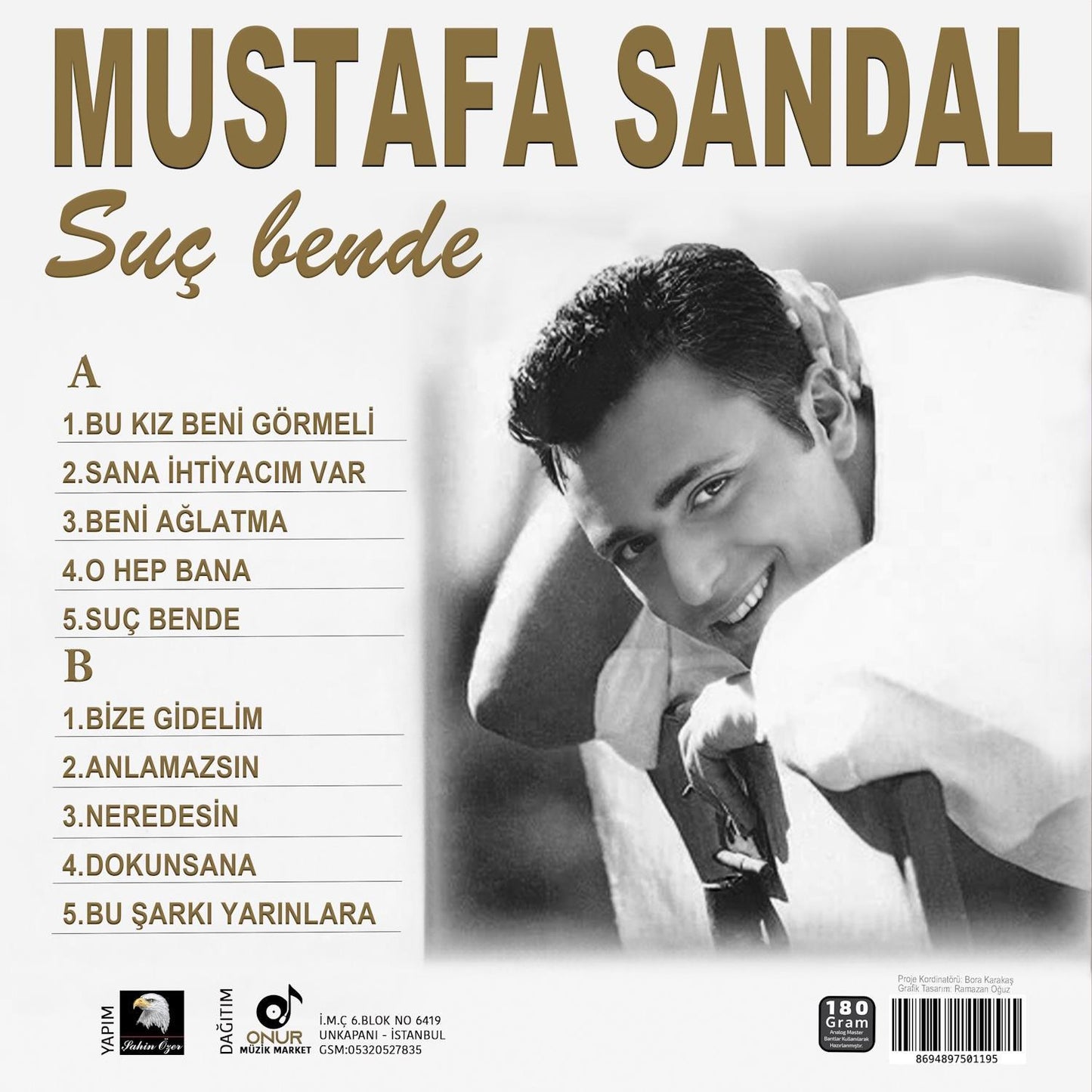 Mustafa Sandal - Suc Bende - Suç Bende(Plak)Schallplatte-LP