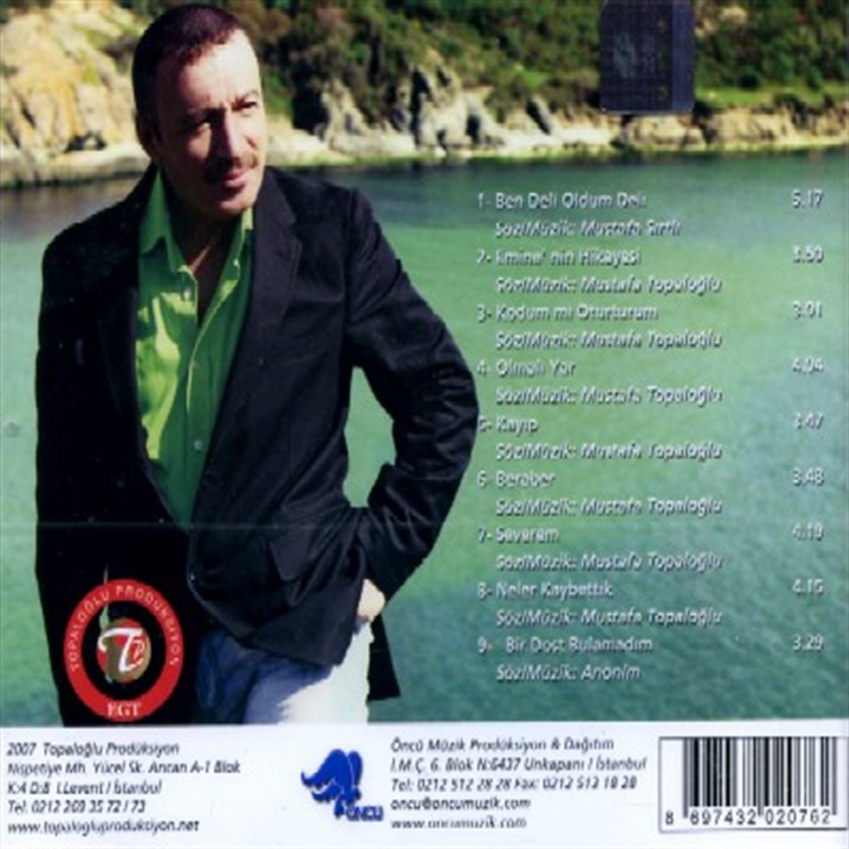 Mustafa Topaloğlu - Beraber CD /Öncü Müzik