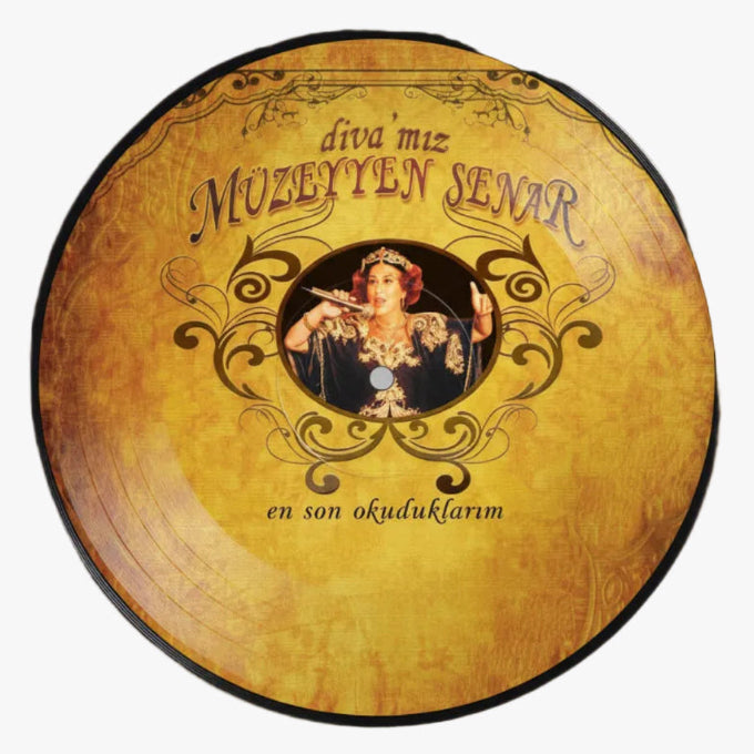 Müzeyyen Senar Diva'mız Plak - Müzeyyen Senar Son Okuduklarım Plak (Renkli Plak) Schallplatte