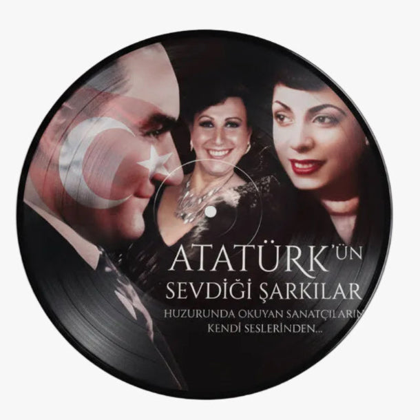 Müzeyyen Senar - Safiye Ayla - Atatürk'ün Sevdiği Şarkılar - Plak (2 Plak) Türk Sanat | Plak |kayıt