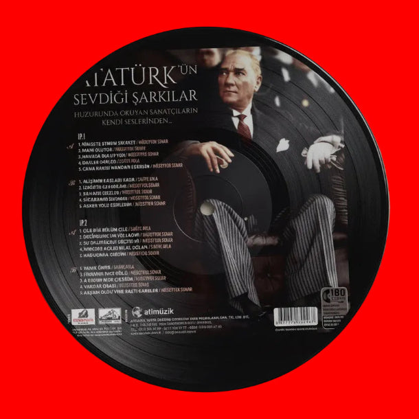 Müzeyyen Senar - Safiye Ayla - Atatürk'ün Sevdiği Şarkılar - Plak (2 Plak) Türk Sanat | Plak |kayıt