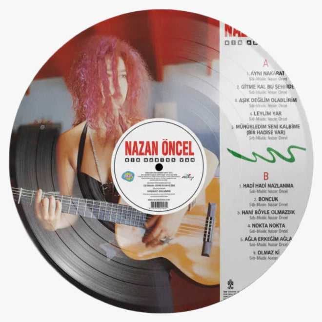 Nazan Öncel - Bir Hadise Var Plak | Türkçe Pop Plak | Nazan Öncel Plak | Schallplatte | LP