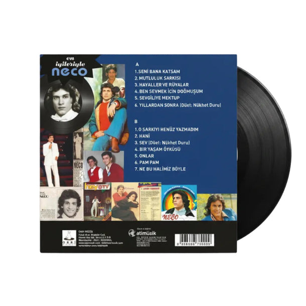Neco - Seni Bana Katsam / En iyileriyle (Plak) Neco En iyileriyle | Best of Neco Plak | Schallplatte | LP