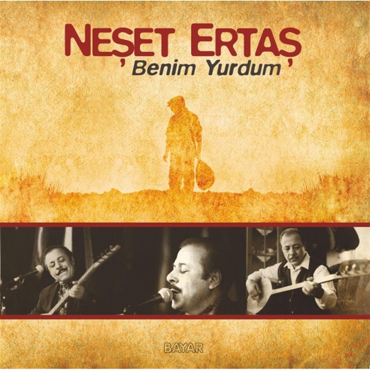 Neşet Ertaş Plak- Neset Ertas - Benim Yurdum (Plak)Schallplatte -LP