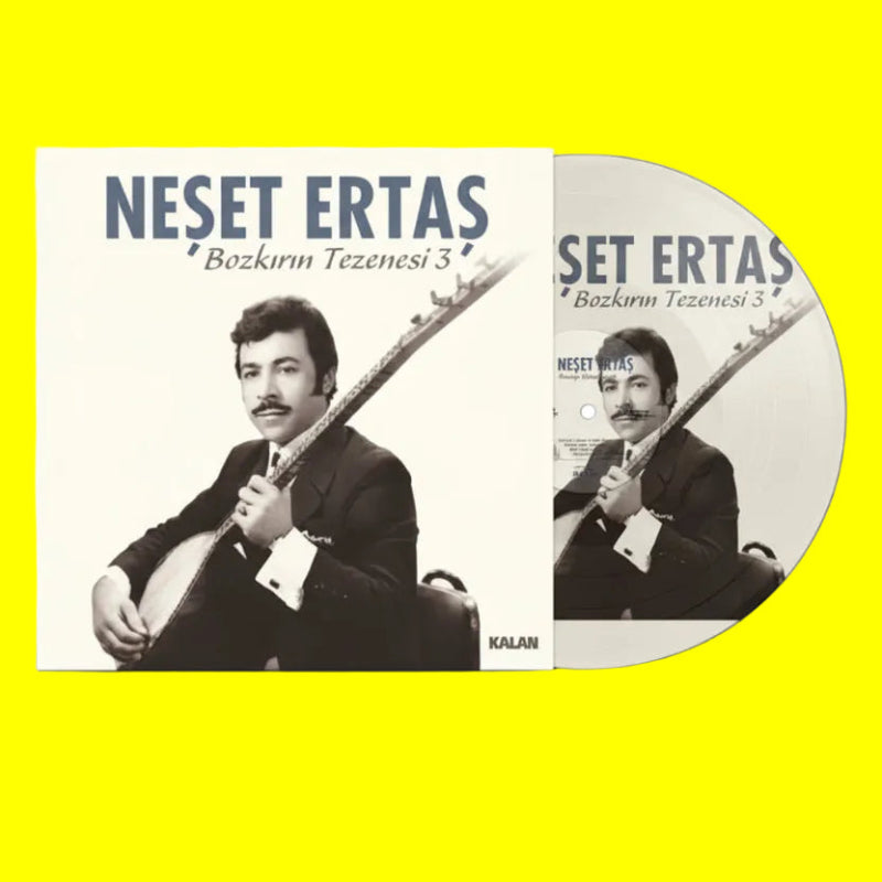Neşet Ertaş plak|Bozkirin Tezenesi 3| PLAK kaydı| LP(Türk Halk Plak)