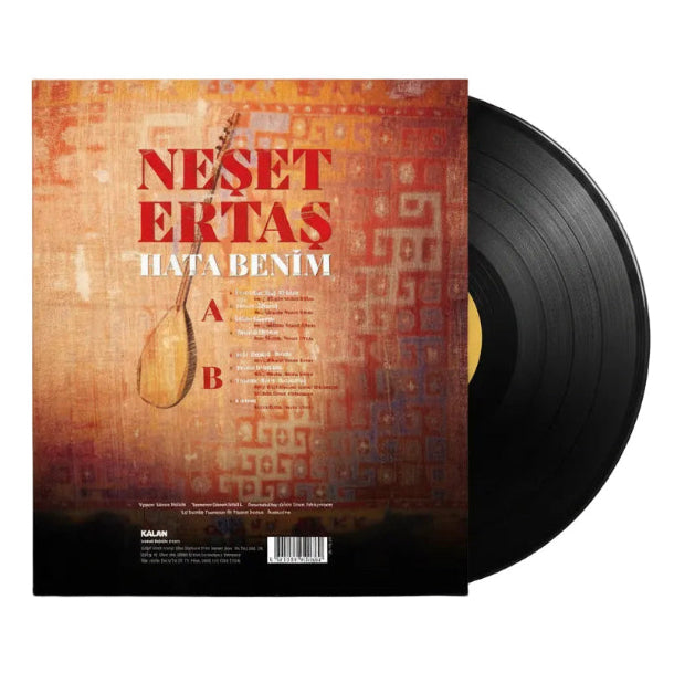 Neşet Ertaş - Hata Benim (Plak)Neşet Ertaş Hata Benim Plak | Türkische Volksmusik | Schallplatte | LP