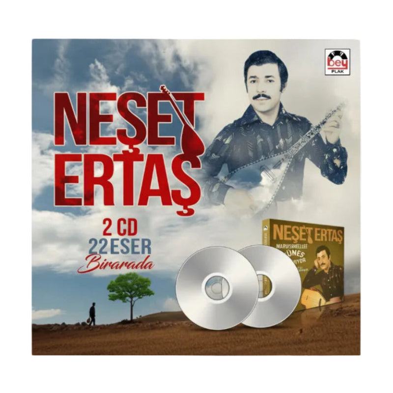 Neşet Ertaş - Mapushanelere Güneş Doğmuyor CD /Gönül Ne Gezersin Seyran Yerinde CD (2'li CD)
