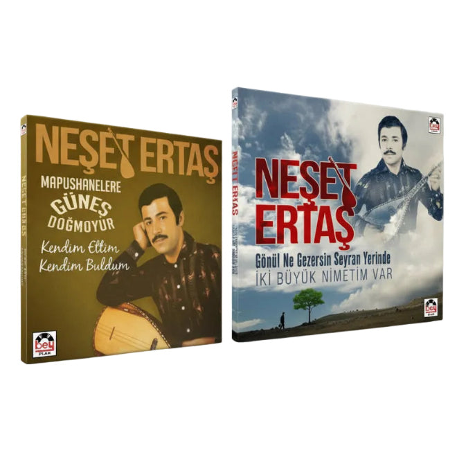 Neşet Ertaş - Mapushanelere Güneş Doğmuyor CD /Gönül Ne Gezersin Seyran Yerinde CD (2'li CD)