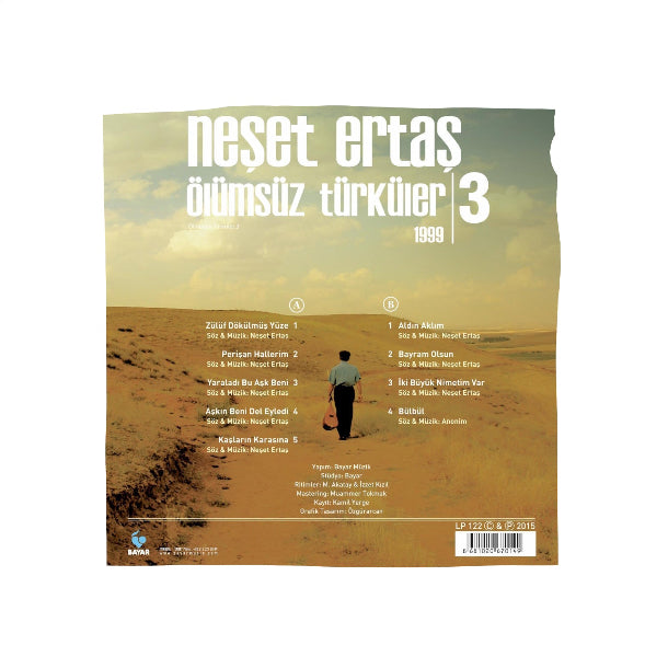 Neşet Ertaş - Ölümsüz Türküler 1999 - 3 Plak | Neşet Ertaş Ölümsüz Türküler | Plak | Schallplatte | LP