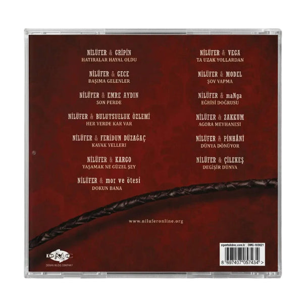 Nilüfer - 13 Düet (CD) Nilüfer 13 Düet CD | Türkischer Rock | Türkische rock | Türkisch rock | Türkçe rock | CD