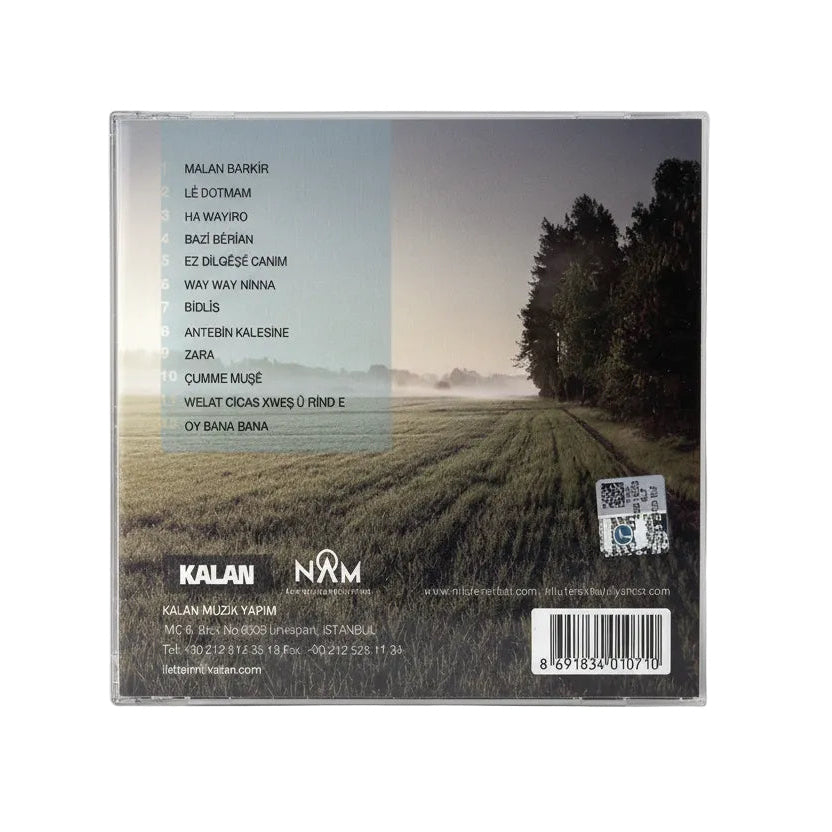 Nilüfer Akbal Klasiken Kurdi CD |Kürt halk müziği | Kurdische Volksmusik | CD