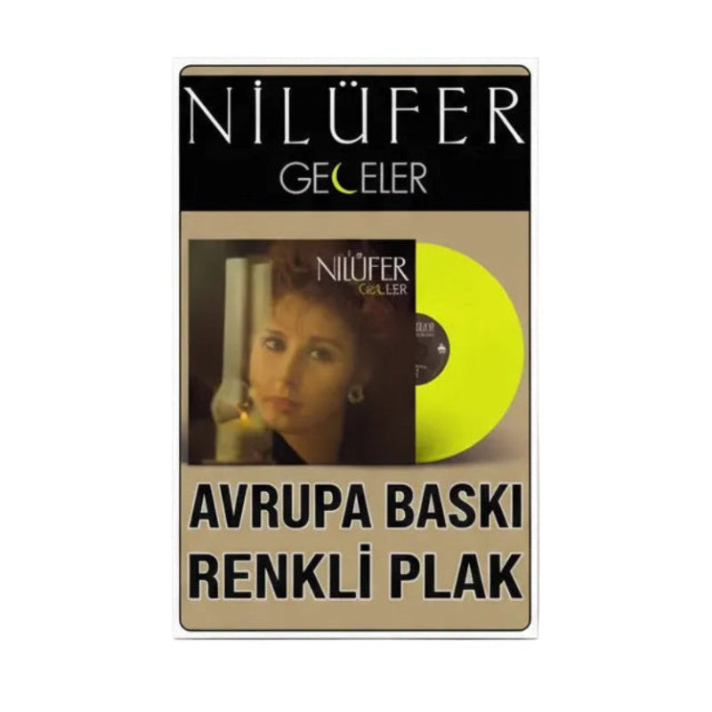 Nilüfer - Geceler (Renkli Plak) Nilüfer Geceler Plak | Nilüfer - Geceler Schallplatte | LP