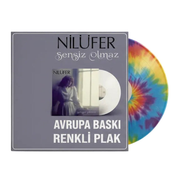 Nilüfer - Sensiz Olmaz Plak (Renkli Plak) Nilüfer - Sensiz Olmaz (Nilüfer Plak) Türkische Schallplatte | LP
