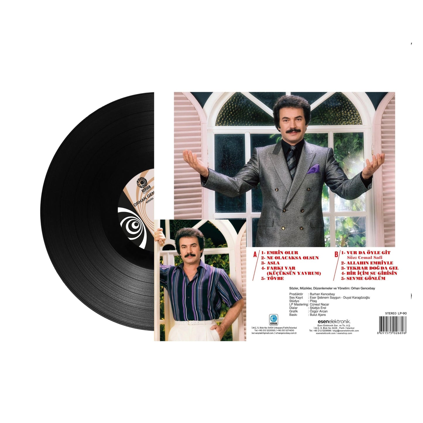 Orhan Gencebay - Emrin Olur (Plak) Orhan Gencebay Plak | Schallplatte | LP