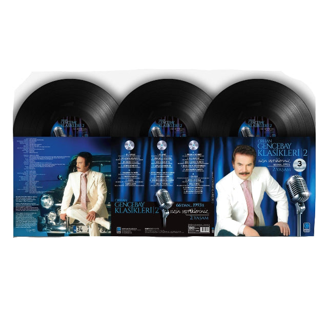 Orhan Gencebay - Klasikleri Vol.2 (3 Plak) Orhan Gencebay | Klasikler | Plak