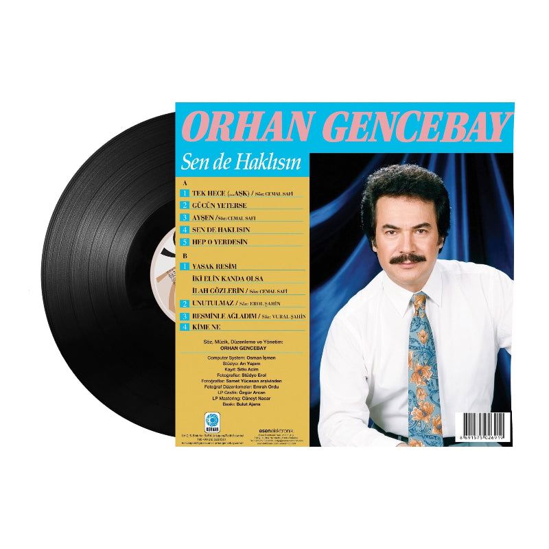 Orhan Gencebay - Sen De Haklısın (Plak) Orhan Gencebay Plak |Orhan Gencebay Sen De Haklısın Plak