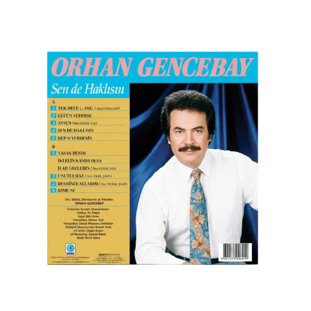 Orhan Gencebay - Sen De Haklısın (Plak) Orhan Gencebay Plak |Orhan Gencebay Sen De Haklısın Plak