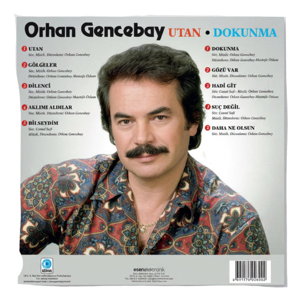 Orhan Gencebay - Utan Dokunma (Plak) Orhan Gencebay Utan Dokunma Plak | Schallplatte | LP