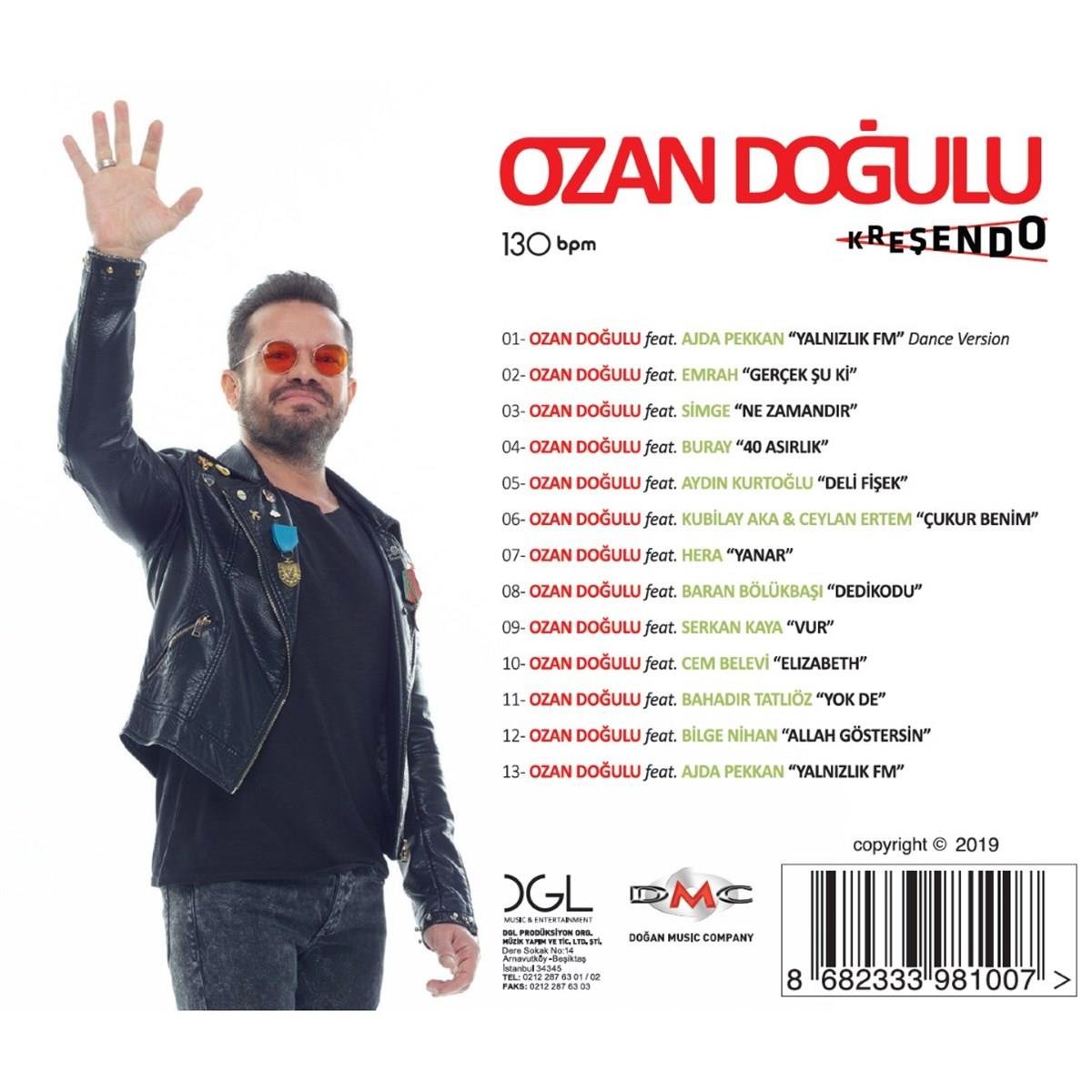 OZAN DOGULU - 130 Bpm Kresendo - CD