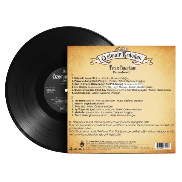 Özdemir Erdoğan - Tekne Kazıntıları (Plak) Özdemir Erdoğan Tekne Kazıntıları Plak | türkischer pop | Schallplatte | LP