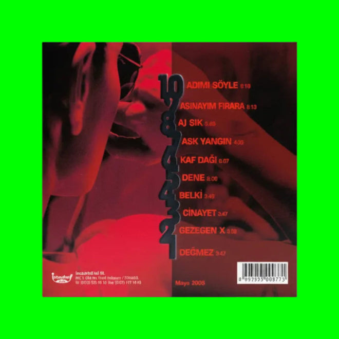 Özlem Tekin - 10.9.8.7.6.5.3.2.1 (CD) Türkischer rock | Türk rock | CD