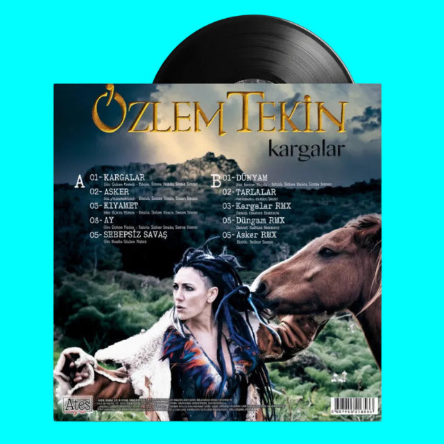 Özlem Tekin Plak |Kargalar (Türkçe Rock Plak) Schallplatte|LP
