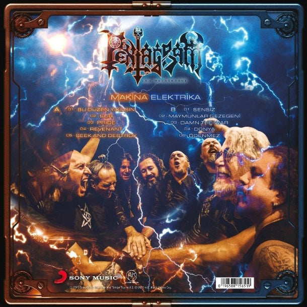Pentagram - Makina Elektrika Plak | Pentagram Makina Elektrika Plak | Türkischer rock Schallplatte