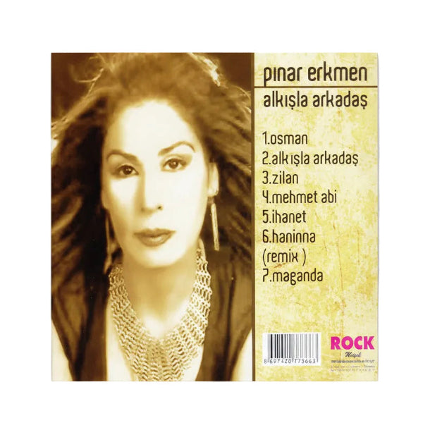 Pınar Erkmen | Kıvırcık Ali - Alkışla Arkadaş (CD) Tütk Halk |Türk halk müziği | CD
