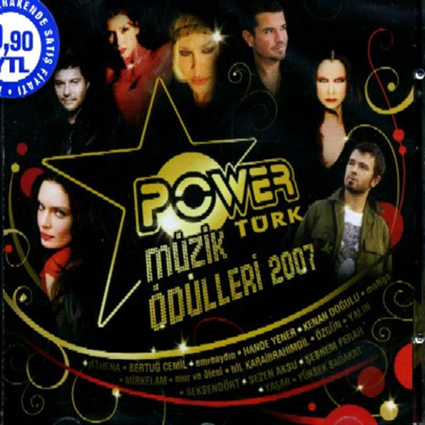 Power Türk- Müzik Ödülleri 2007 CD  (Türkçe CD) Türkçe Pop | Rock CD