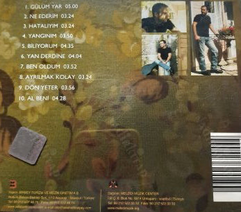 TOLGA ÖZKAN CD -Tolga Özkan Ne Ederim CD-Pop CD