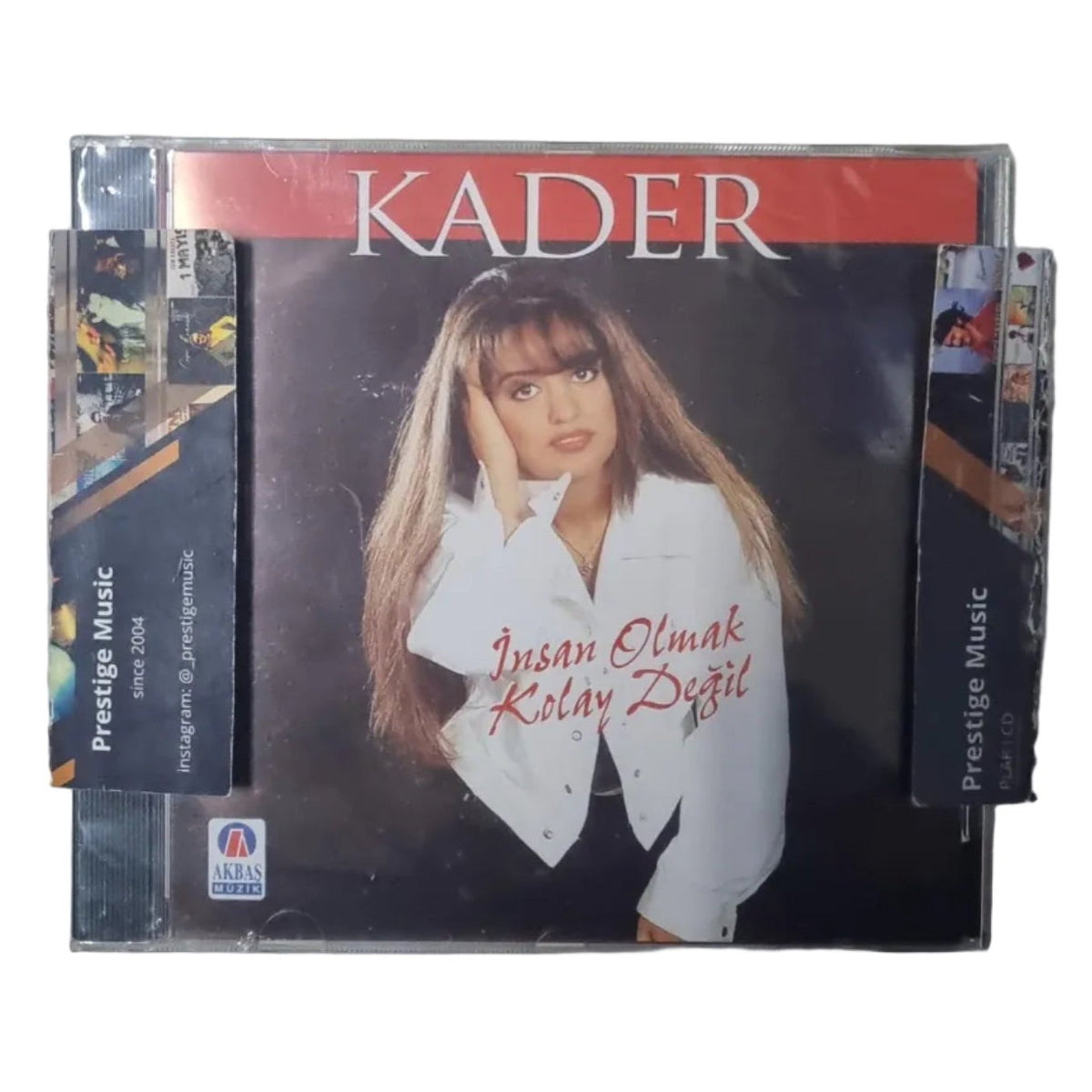 Kader - İnsan Olmak Kolay Değil(CD)Akbaş Müzik ( ALMANYA-Mülheim an der Ruhr)1997 CD