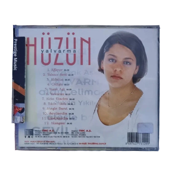 Hüzün - Yalvarma(CD) Arabesk Müzik CD |Fantezi müzik | arabesk | CD