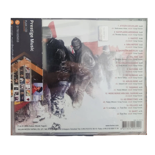 Grup Yorum-Yıldızlar Kuşandık (CD)Özgün | Protest | Müzik | CD