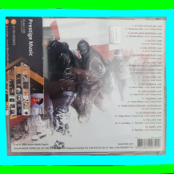 Grup Yorum-Yıldızlar Kuşandık (CD)Özgün | Protest | Müzik | CD