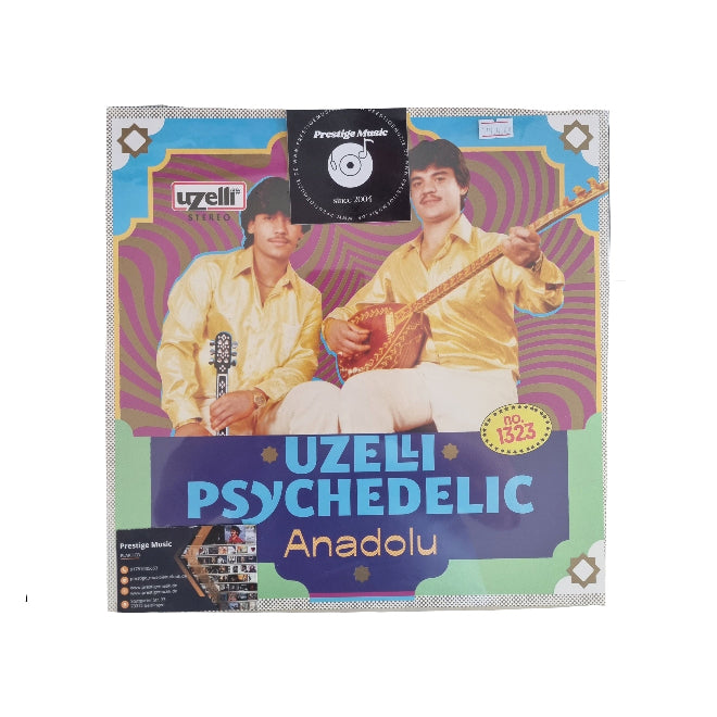 UZELLI PSİKEDELİK | Anadolu Plak |Anadolu Rock | Kaya Plak |  kayıt | LP