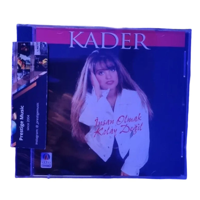 Kader - İnsan Olmak Kolay Değil(CD)Akbaş Müzik ( ALMANYA-Mülheim an der Ruhr)1997 CD