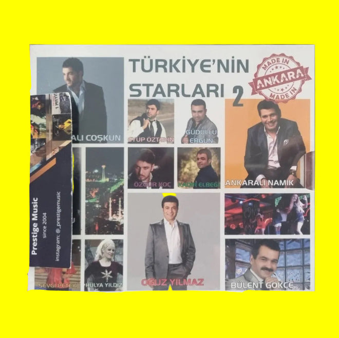 Türkiye'nin Starları CD - Türkiye'nin Starları 2 (CD) ANKARA Oyun Havaları | MADE IN ANKARA CD