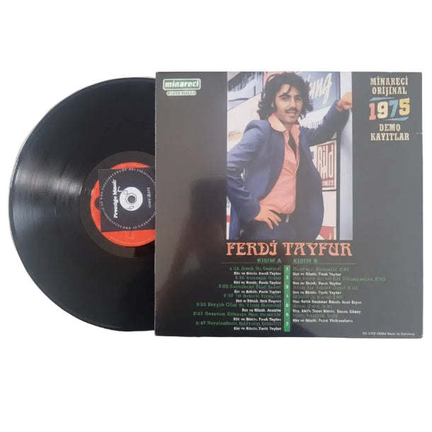 Ferdi Tayfur - 1975 Demo Kayıtlar Minareci (Plak) LP | Ferd i Tayfur 1975 Plak | Schallplatte | LP|